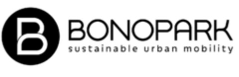 B BONOPARK SUSTAINABLE URBAN MOBILITY Logo (EUIPO, 20.02.2015)