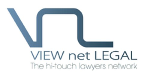 VIEW NET LEGAL The hi-touch lawyers network Logo (EUIPO, 11/23/2016)