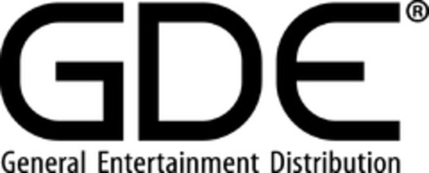 GDE General Entertainment Distribution Logo (EUIPO, 28.12.2016)