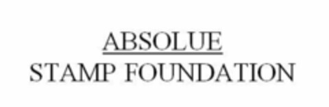 ABSOLUE STAMP FOUNDATION Logo (EUIPO, 27.02.2017)