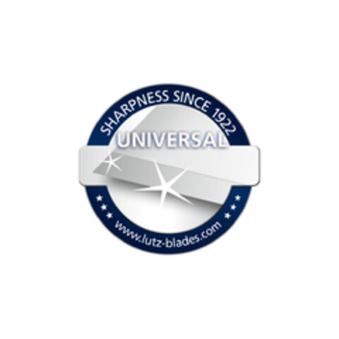 SHARPNESS SINCE 1922 UNIVERSAL www.lutz-blades.com Logo (EUIPO, 22.05.2019)