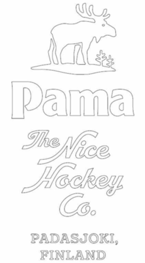 Pama The Nice Hockey Co. PADASJOKI, FINLAND Logo (EUIPO, 27.05.2019)