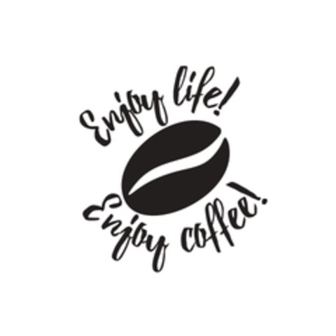 Enjoy life! Enjoy coffee! Logo (EUIPO, 28.06.2019)