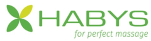 HABYS for perfect massage Logo (EUIPO, 03.02.2021)