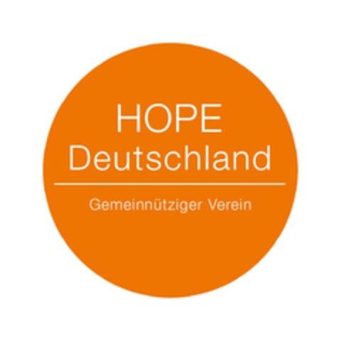 HOPE Deutschland Gemeinnütziger Verein Logo (EUIPO, 05/31/2022)