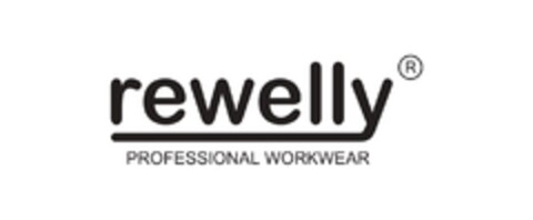 rewelly PROFESSIONAL WORKWEAR Logo (EUIPO, 09.06.2022)