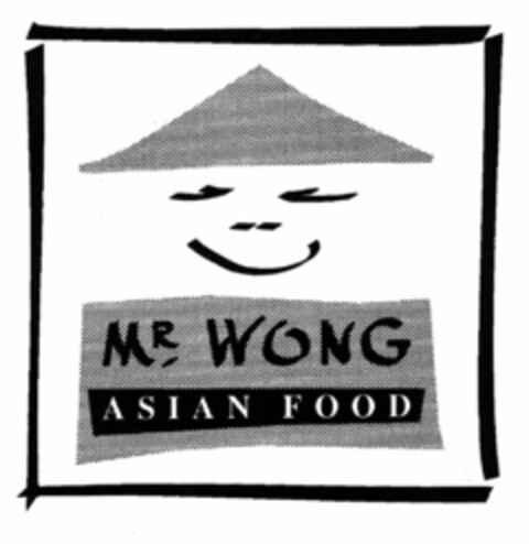 MR WONG ASIAN FOOD Logo (EUIPO, 04/01/1996)