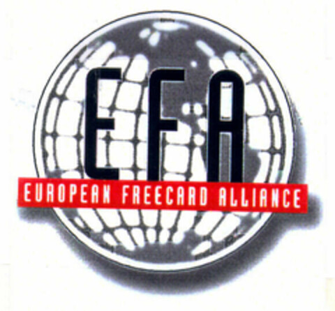 EFA EUROPEAN FREECARD ALLIANCE Logo (EUIPO, 24.03.1998)