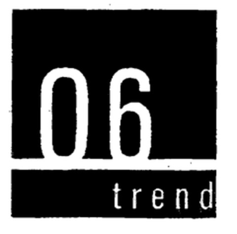 06 trend Logo (EUIPO, 06.08.1998)
