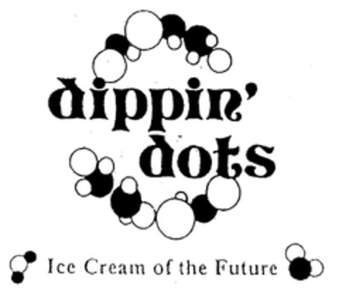 dippin' dots Ice Cream of the Future Logo (EUIPO, 14.09.1998)