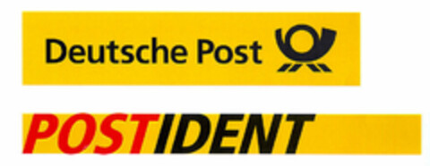 Deutsche Post POSTIDENT Logo (EUIPO, 04/03/2000)