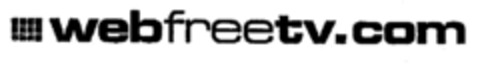 webfreetv.com Logo (EUIPO, 25.10.2000)