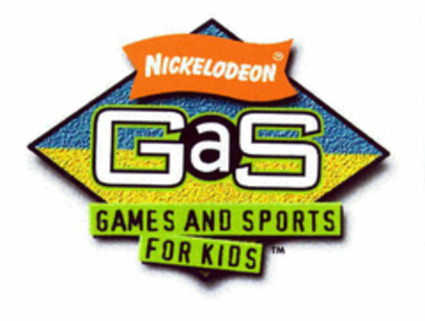 NICKELODEON GAS GAMES AND SPORTS FOR KIDS Logo (EUIPO, 22.12.2000)