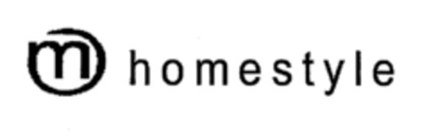 m homestyle Logo (EUIPO, 28.08.2001)