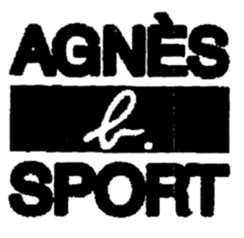 AGNÈS b. SPORT Logo (EUIPO, 29.08.2002)