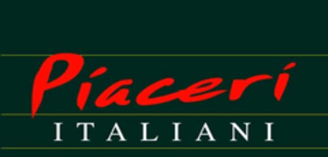 Piaceri ITALIANI Logo (EUIPO, 23.01.2007)