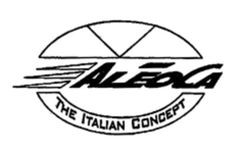 ALEOCA THE ITALIAN CONCEPT Logo (EUIPO, 20.06.2007)