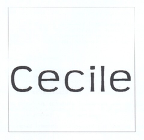 Cecile Logo (EUIPO, 14.07.2009)