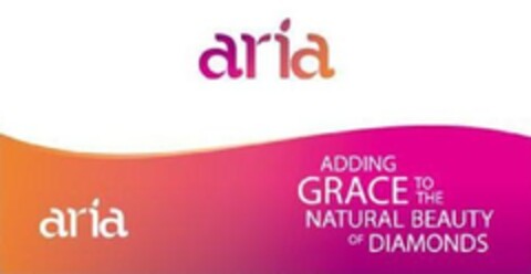 Aria, Adding grace to the natural beauty of diamonds Logo (EUIPO, 05/03/2010)