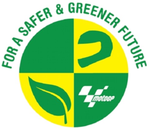 MOTOGP FOR A SAFER & GREENER FUTURE Logo (EUIPO, 16.07.2010)