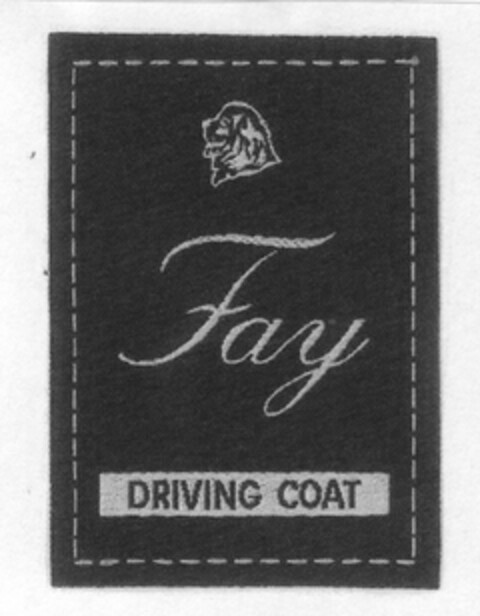Fay DRIVING COAT Logo (EUIPO, 23.11.2010)