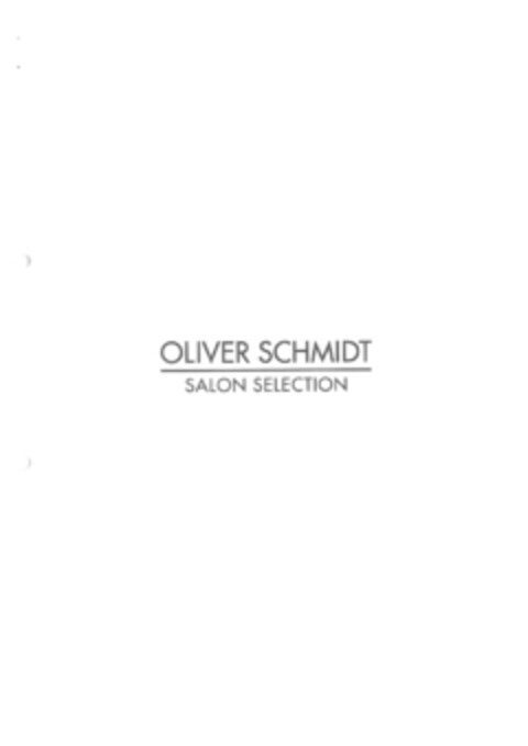 Oliver Schmidt Salon Selection Logo (EUIPO, 12/30/2011)