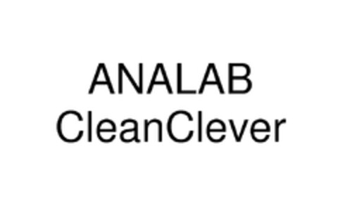 ANALAB 
CleanClever Logo (EUIPO, 13.07.2012)