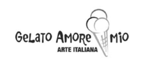 GELATO AMORE MIO ARTE ITALIANA Logo (EUIPO, 08/08/2012)