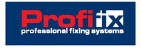 PROFIFIX professional fixing systems Logo (EUIPO, 24.09.2013)