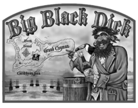 BIG BLACK DICK North Sound Grand Cayman Caribbean Sea Logo (EUIPO, 16.10.2013)