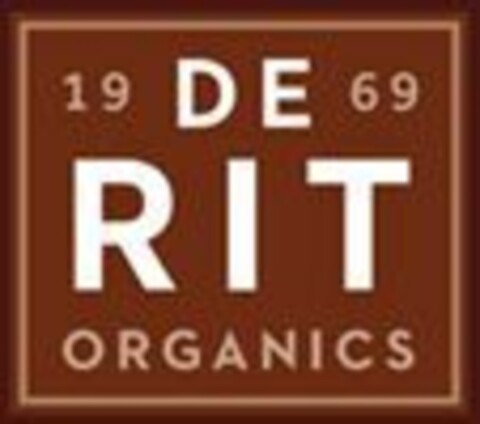 19 DE 69 RIT ORGANICS Logo (EUIPO, 24.11.2014)