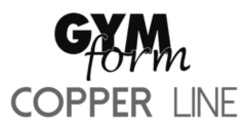 GYMFORM COPPER LINE Logo (EUIPO, 01.12.2014)