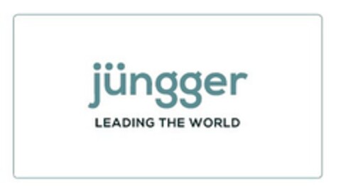 JÜNGGER LEADING THE WORLD Logo (EUIPO, 04.02.2015)