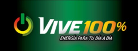 VIVE 100% ENERGIA PARA TU DIA A DIA Logo (EUIPO, 17.05.2016)