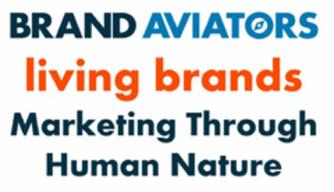 BRAND AVIATORS living brands Marketing Through Human Nature Logo (EUIPO, 08/28/2017)