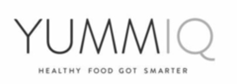 YUMMIQ HEALTHY FOOD GOT SMARTER Logo (EUIPO, 26.03.2018)