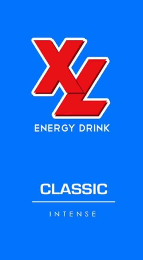 XL ENERGY DRINK CLASSIC INTENSE Logo (EUIPO, 06.02.2019)