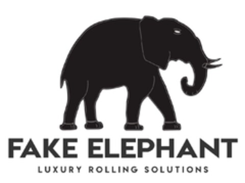 FAKE ELEPHANT LUXURY ROLLING SOLUTIONS Logo (EUIPO, 08.10.2019)