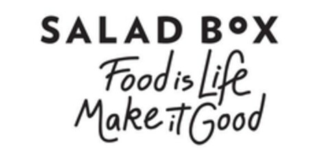 SALAD BoX Food is Life Make it Good Logo (EUIPO, 26.04.2022)