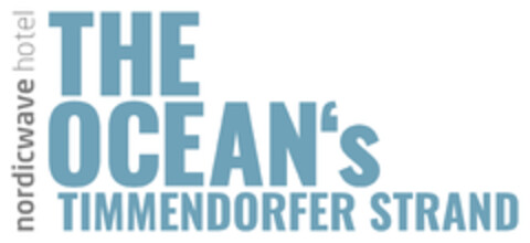 nordicwave hotel THE OCEAN's TIMMENDORFER STRAND Logo (EUIPO, 31.08.2022)