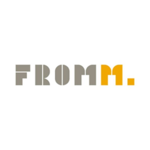 FROMM . Logo (EUIPO, 20.07.2023)