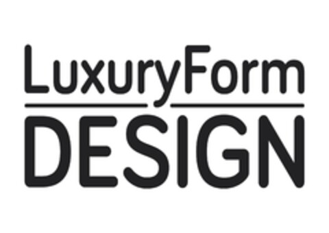 LuxuryForm DESIGN Logo (EUIPO, 31.03.2024)