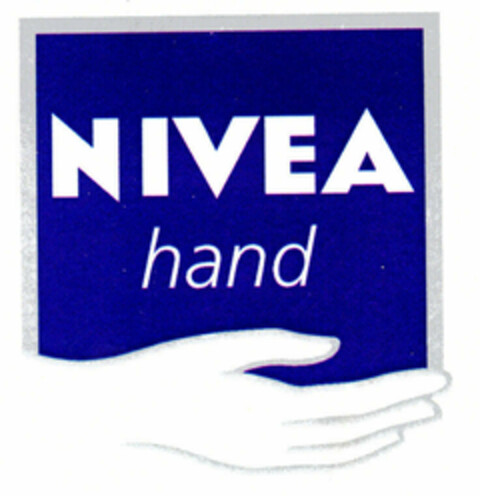 NIVEA hand Logo (EUIPO, 08/02/1996)