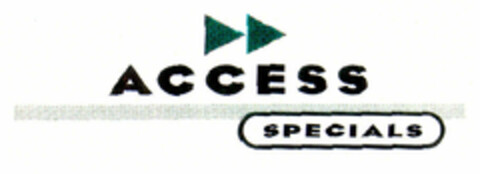 ACCESS SPECIALS Logo (EUIPO, 13.04.1999)