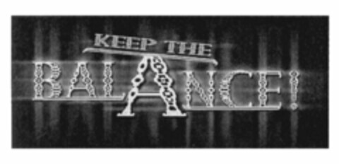 KEEP THE BALANCE! Logo (EUIPO, 01/25/2001)