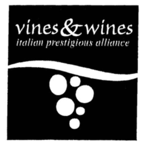 vines & wines italian prestigious alliance Logo (EUIPO, 07/30/2002)