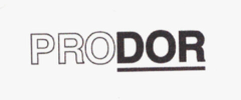 PRODOR Logo (EUIPO, 14.01.2004)