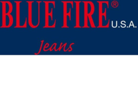 BLUE FIRE U.S.A. Logo (EUIPO, 07/27/2007)