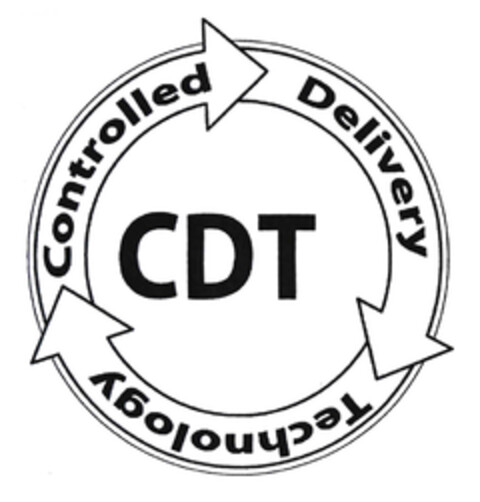 CDT Controlled Delivery Technology Logo (EUIPO, 02.11.2007)