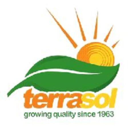 TERRASOL growing quality since 1963 Logo (EUIPO, 29.07.2009)